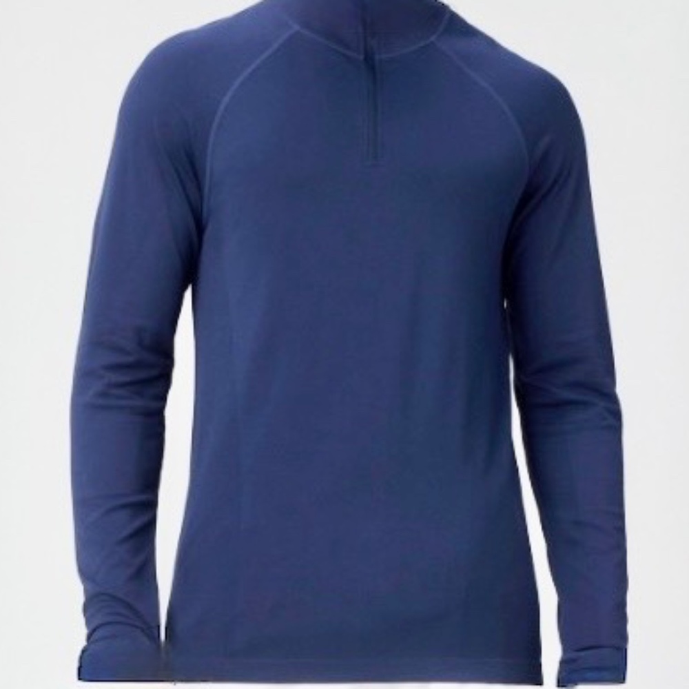 Men’s Fab Blue Training Day1/4 Zip Pullover. Sz L. NWT